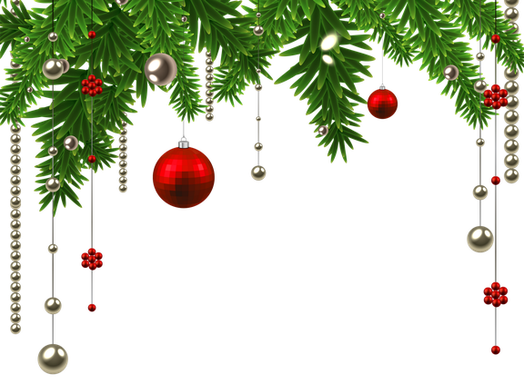 Tinsel Png Photo (black, green)