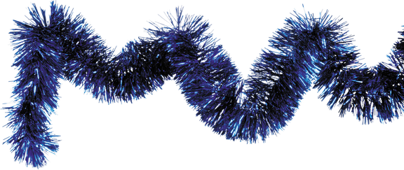 Tinsel Transparent Isolated Images Png (navy, black)