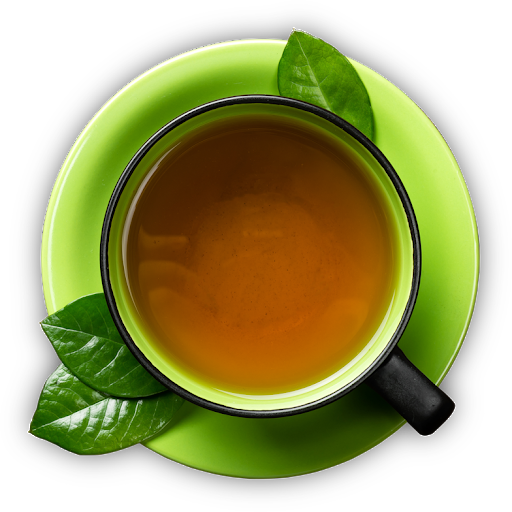 Mint Organic Green Tea Png Transparent Image (black, maroon, chocolate, olive)