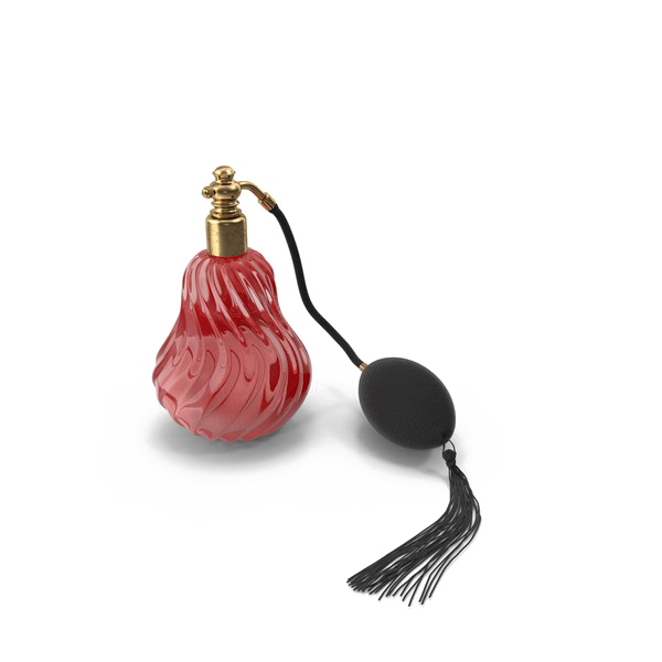 Vintage Perfume Png Transparent Picture (white)