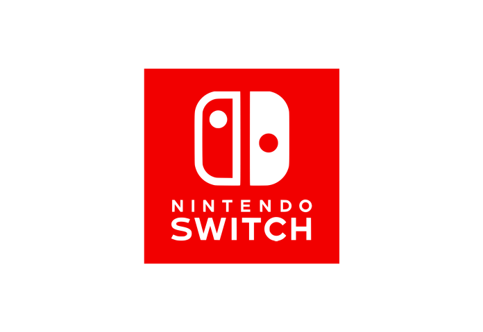 Nintendo Switch Logo Png (white, gray, red)