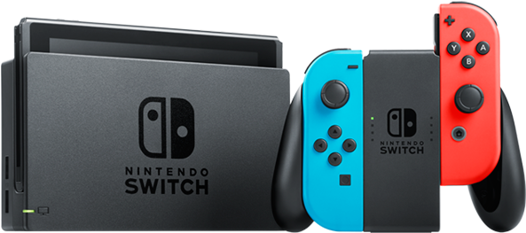 Nintendo Switch Png (indigo, black)