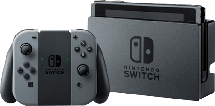 Nintendo Switch Transparent (indigo, black)