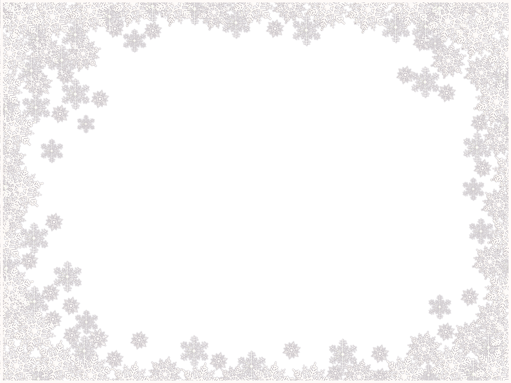 Winter Frame Png Pic (black, silver)