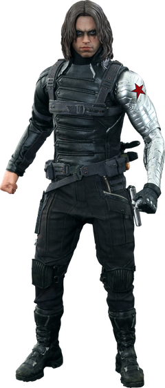 Winter Soldier Bucky Png Photos (black)