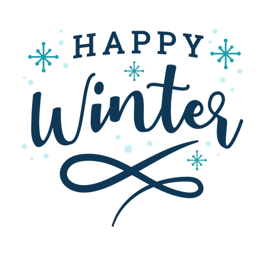 Winter Transparent Png (navy, black)