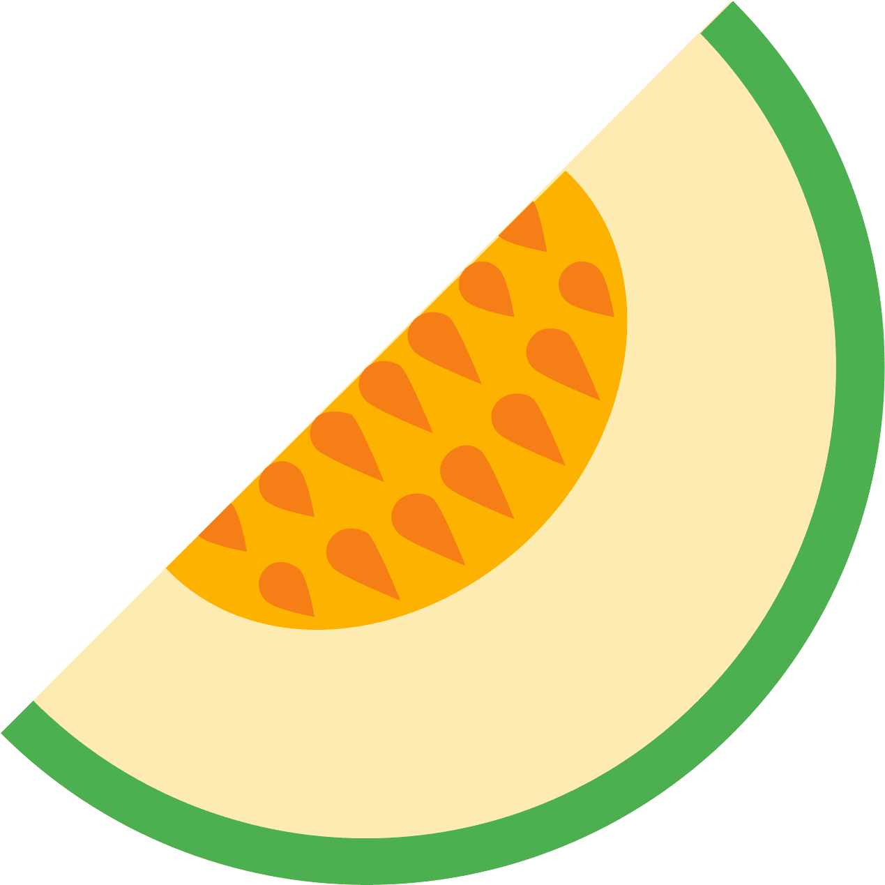 Winter Melon Png Pic (beige, black, gray, chocolate, orange)