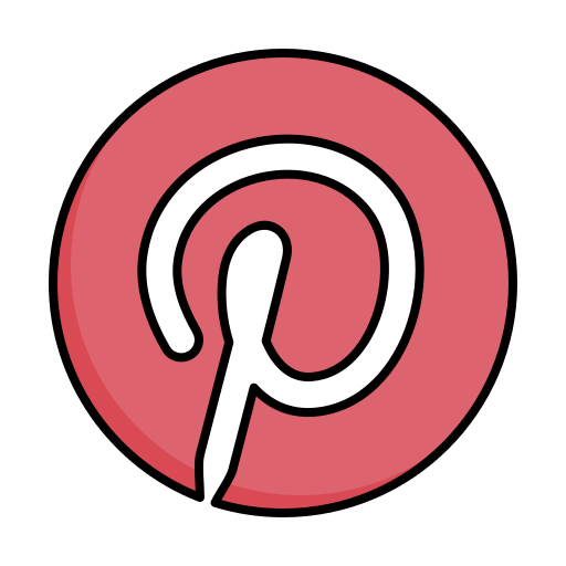 Pinterest Apps Platform Icon Free Transparent Png Icon Download (chocolate, salmon, black)