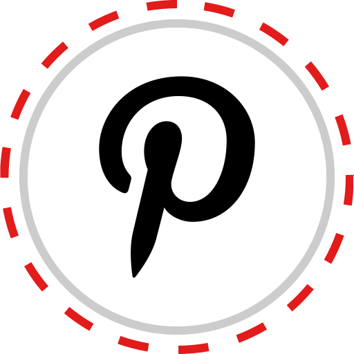 Pinterest Company Social Media Logo Brand Free Nobackground Png Icon Download (red, silver, black, white)