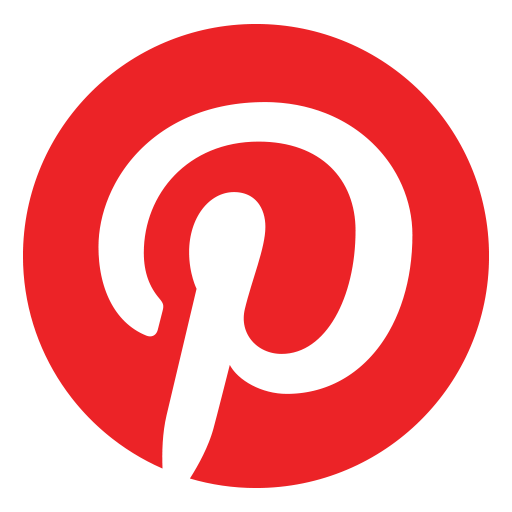 Pinterest Free Png Icon Download (red, black)