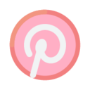 Pinterest Icon Free Transparent Png Icon Download (salmon, white, black, lavender, pink)