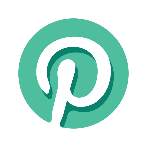 Pinterest Logo Icon Free Transparent Png Icon Download (teal, gray, black)