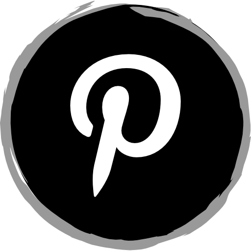 Pinterest Social Media Logo Icon Free Png Icon Download (gray, black, white)