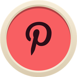 Pinterest Socialnetwork Free Transparent Png Icon Download (beige, silver, salmon, black)