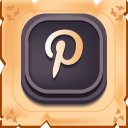 Pinterest Socialnetwork Pngpath Free Transparent Png Icon Download (indigo, maroon, black, gray, pink)