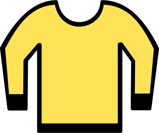 Winterwear Png Image (gold, black, salmon)