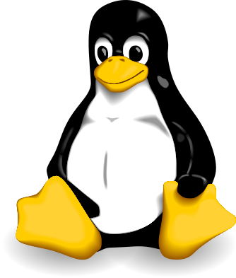 Linux Hosting Png Image (gold, black, white)