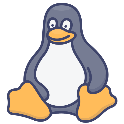 Linux Operating System Logo Icon Free Nobackground Png Icon Download (salmon, indigo, white, black, gray)