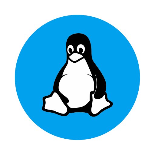 Linux Os Logo Icon Free Png Icon Download (greenish blue, black, white)