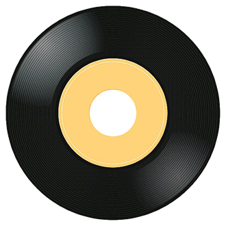 Vinyl Png File (black, pink)