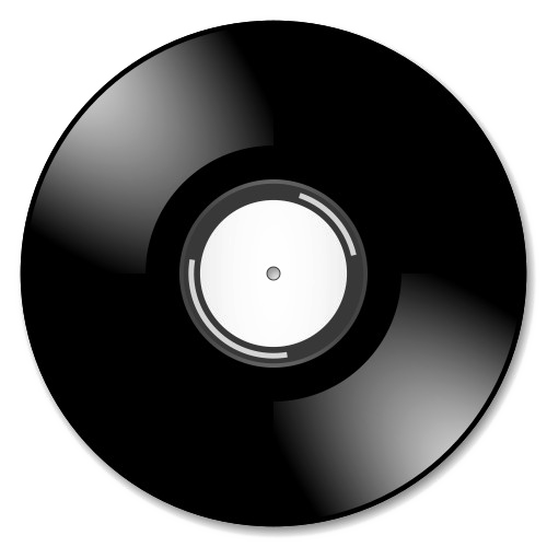 Vinyl Png Picture (lavender, black, indigo, white)