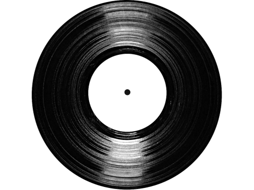 Vinyl Transparent Png (black)