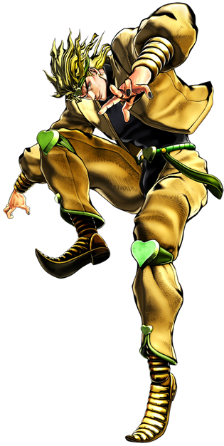 Dio Brando Png Transparent (black)