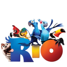 Rio Png Image (maroon, chocolate, black, teal, white)