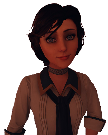 Bioshock Infinite Png File (maroon, black)