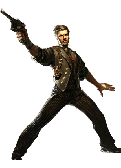 Bioshock Infinite Png Image (black)