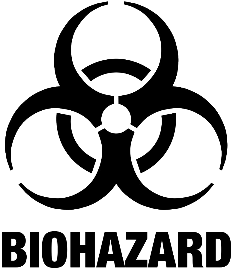 Biohazard Download Png Isolated Image (black)