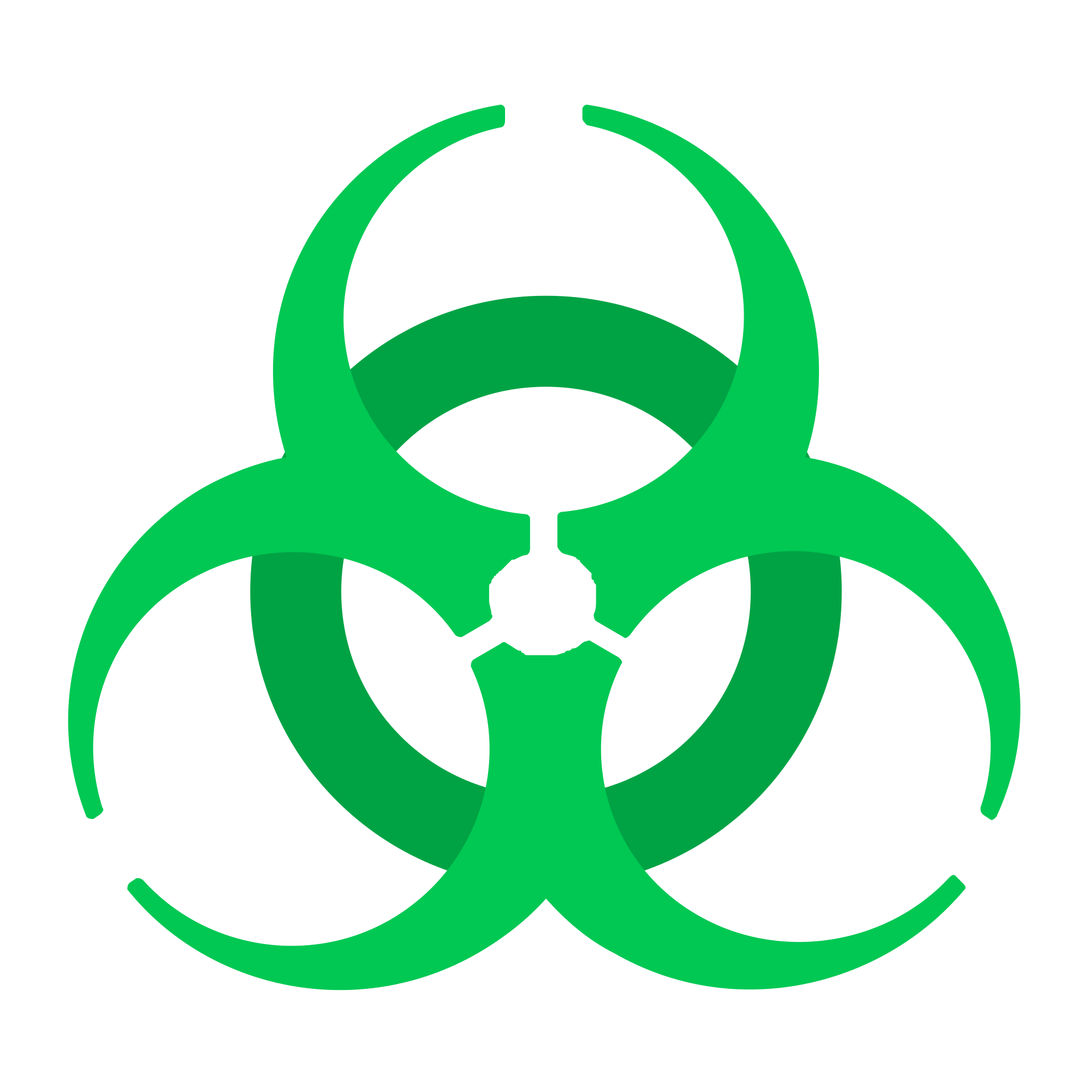 Biohazard Png Isolated Hd (black, teal)