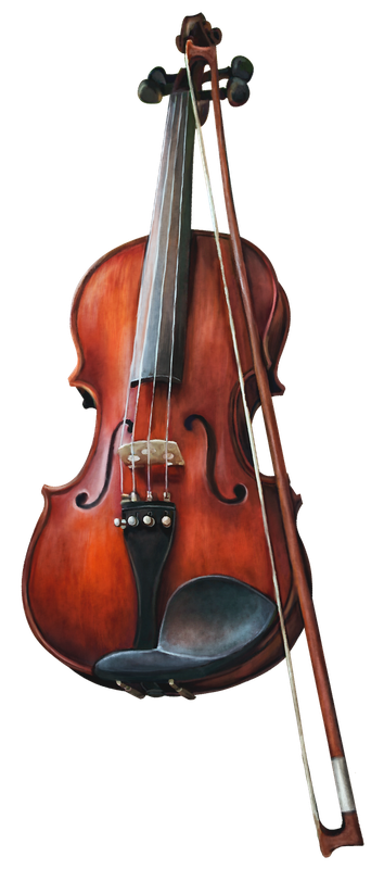 Violin Png Transparent Image (black)