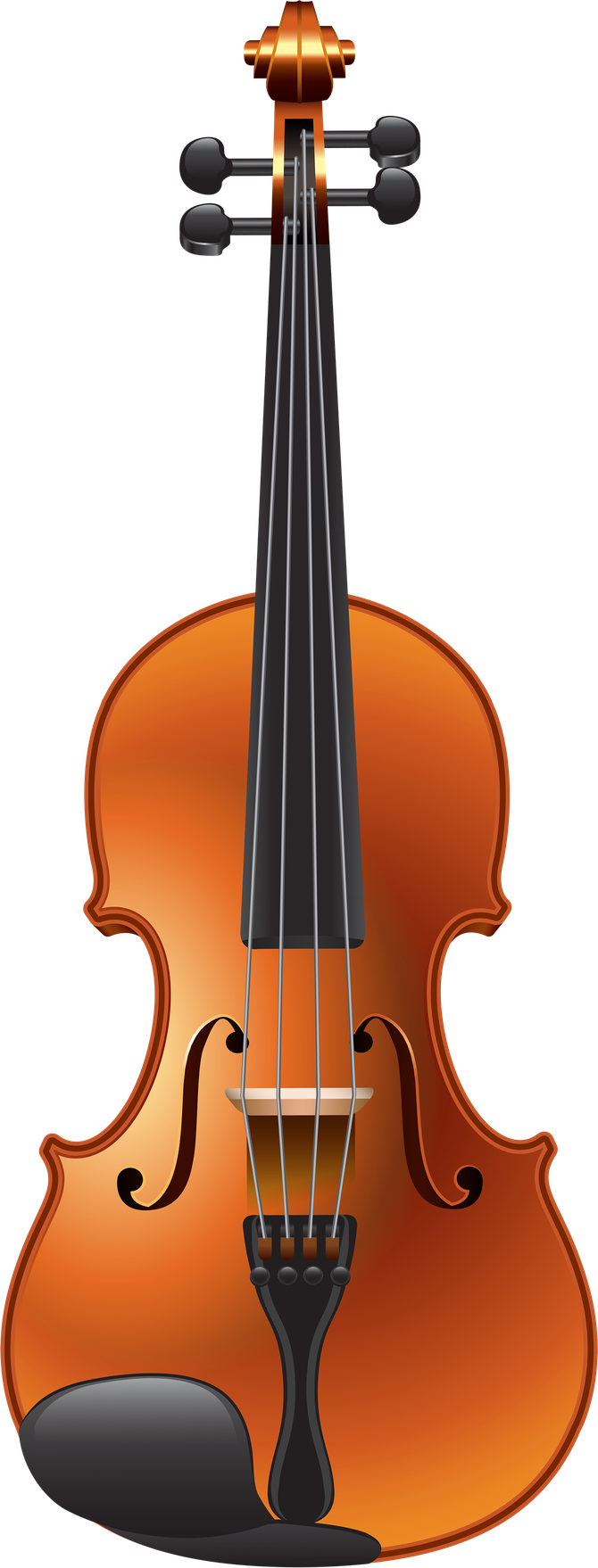 Violin Transparent Png (indigo, black, chocolate)