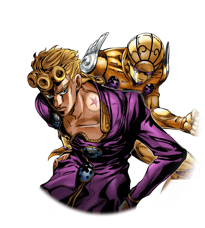 Giorno Giovanna Download Png Image (gray, lavender, black, white, indigo)