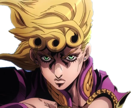 Giorno Giovanna Png Hd (black)