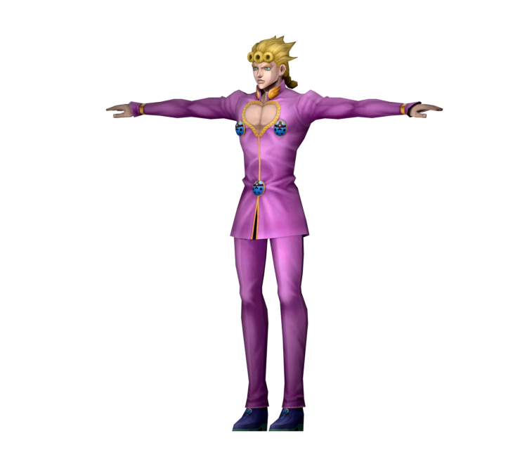 Giorno Giovanna Png Image (indigo, black)