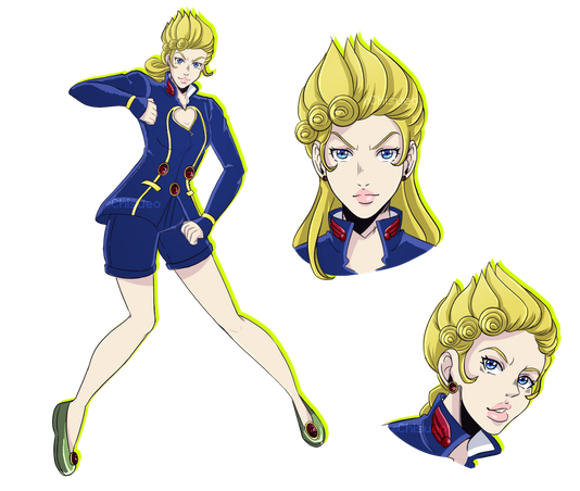 Giorno Giovanna Png Photos (beige, navy, black)