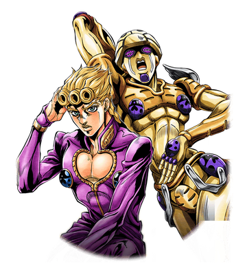 Giorno Giovanna Png Pic (black)