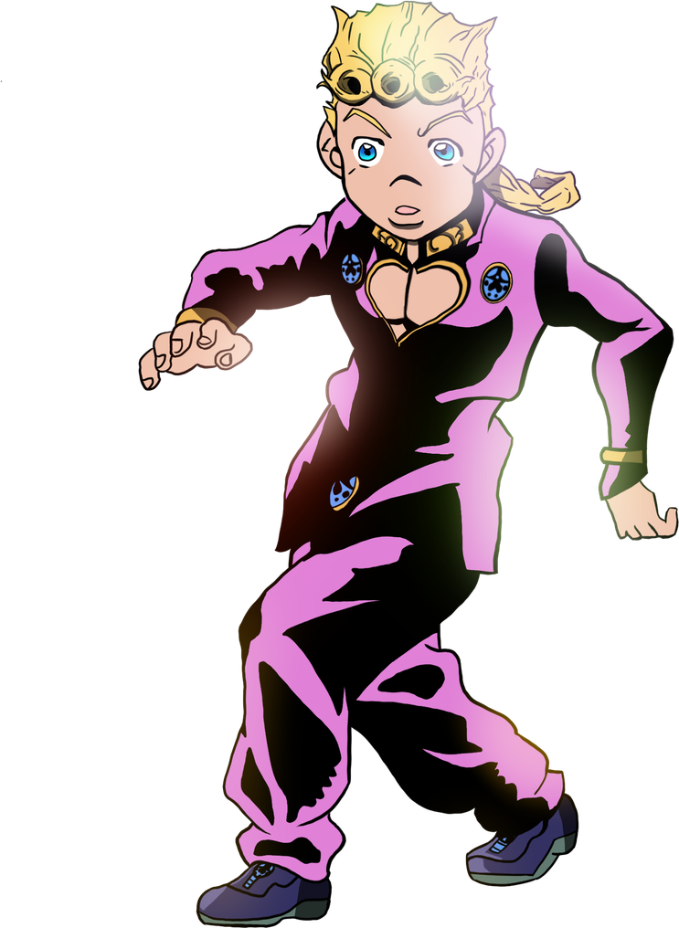 Giorno Giovanna Transparent Images Png (black)