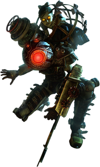 Bioshock Png Pic (black)