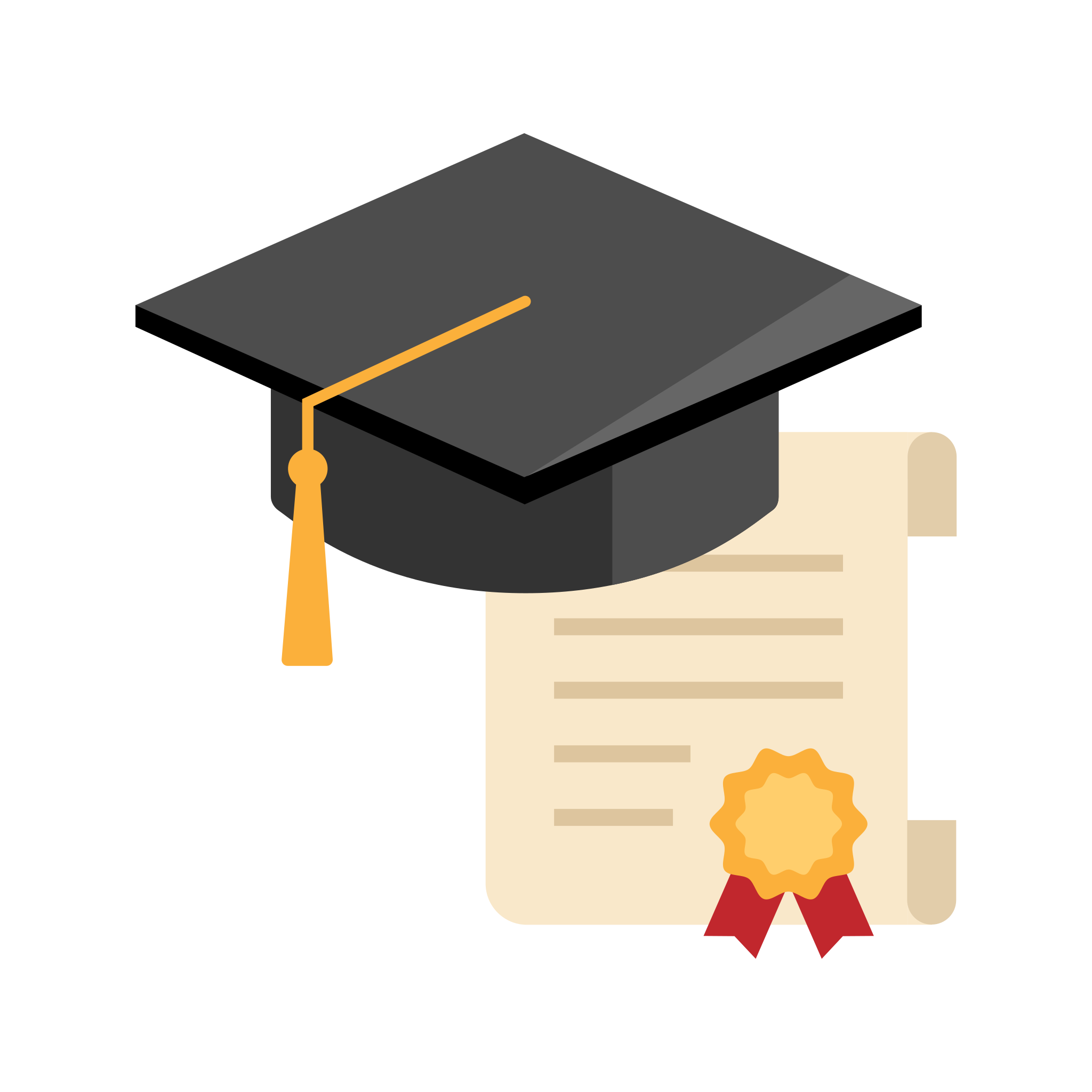 Diploma Hat Png Hd Image (beige, black, gray)