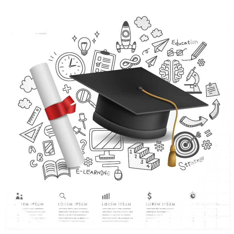 Diploma Hat Png Images Hd (black)