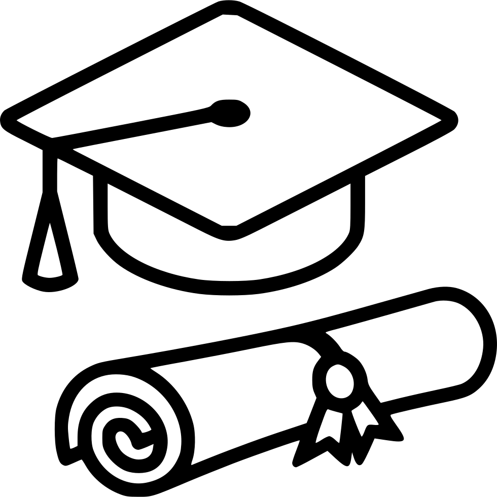 Diploma Vector Png Photos (black, white)