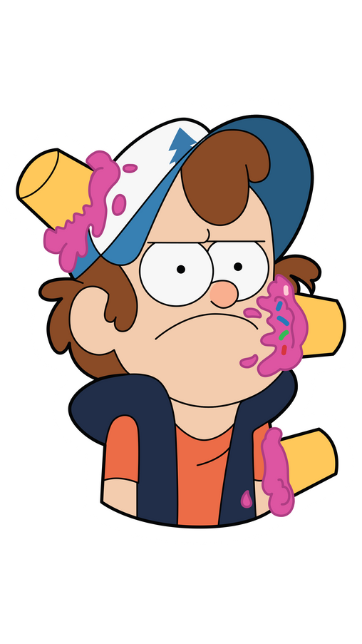 Dipper Pines Png Isolated Hd (pink, white, olive, black, navy)