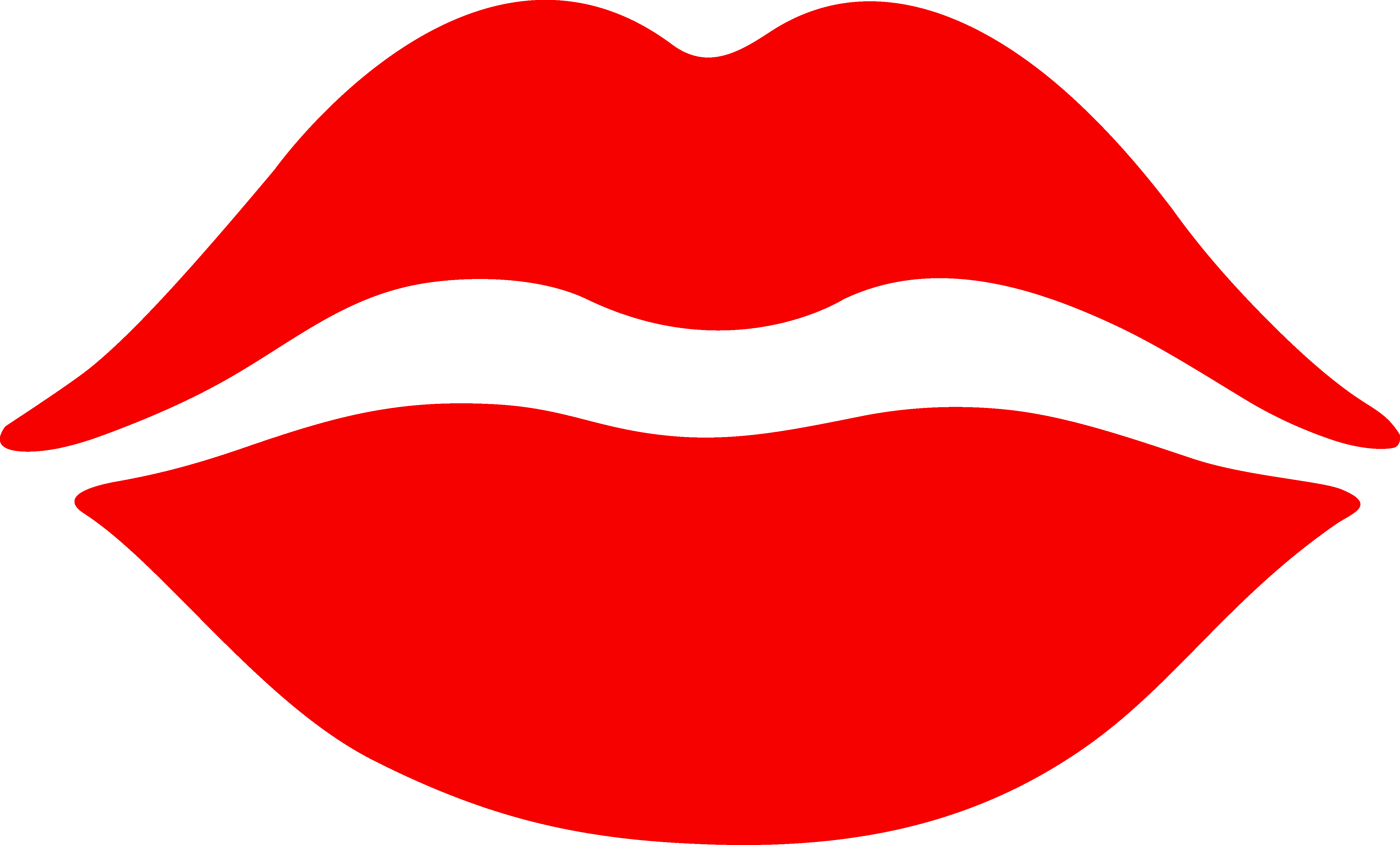 Lips (red, white, beige)