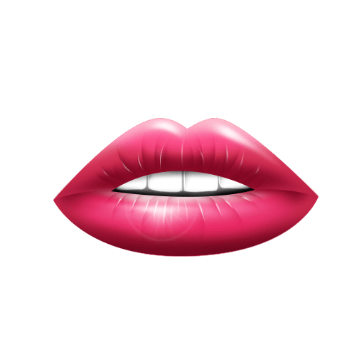 Lips Png Transparent Background (white, gray, maroon)