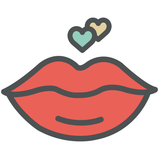 Lips Icon Free Transparent Png Icon Download (gray, salmon, black)