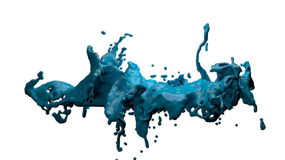 Liquid Png Isolated Photo (black)