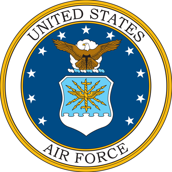 Air Force Png Isolated Image (white, black, teal)